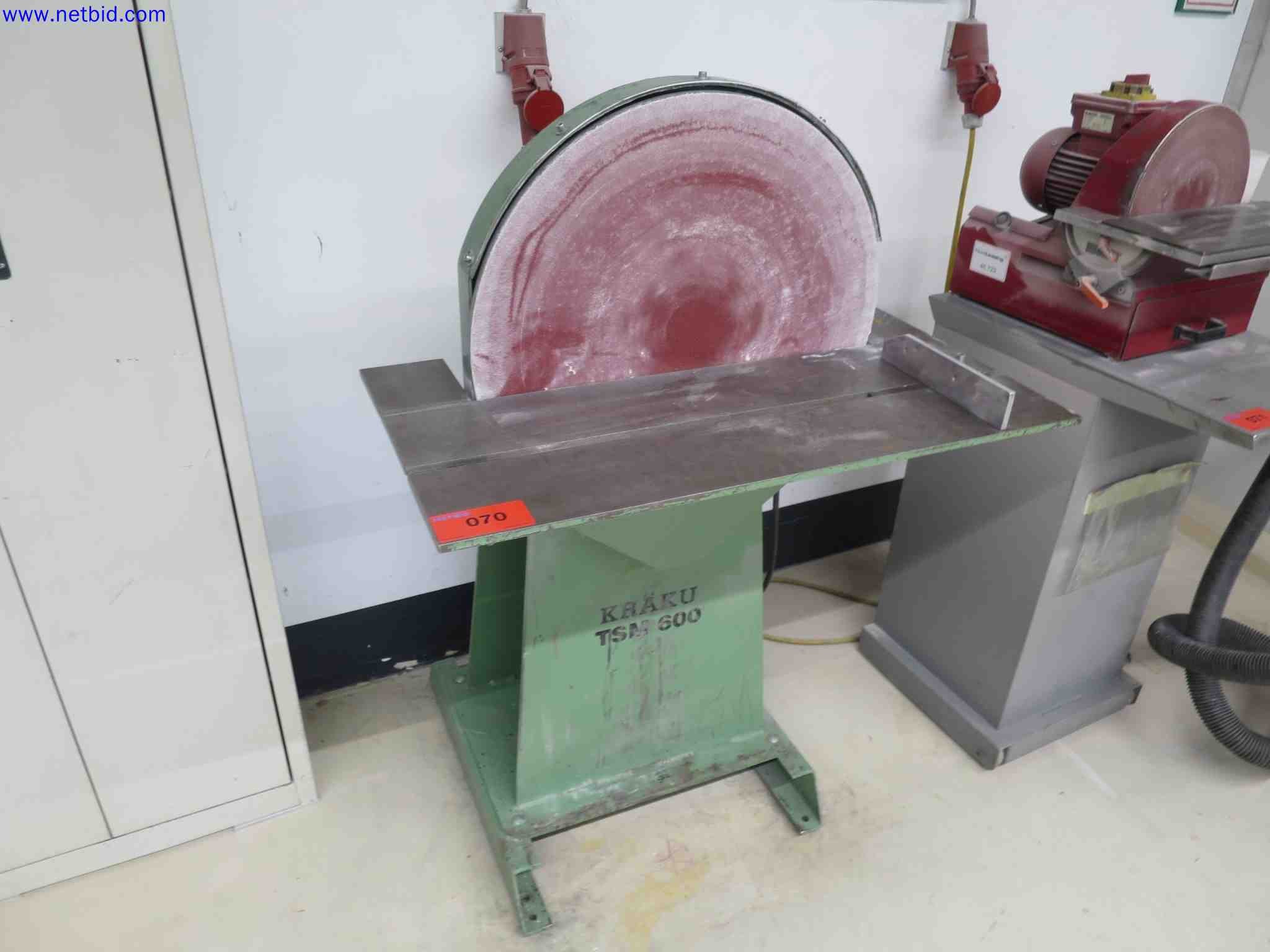 Tellerschleifmaschine Kräku TSM600